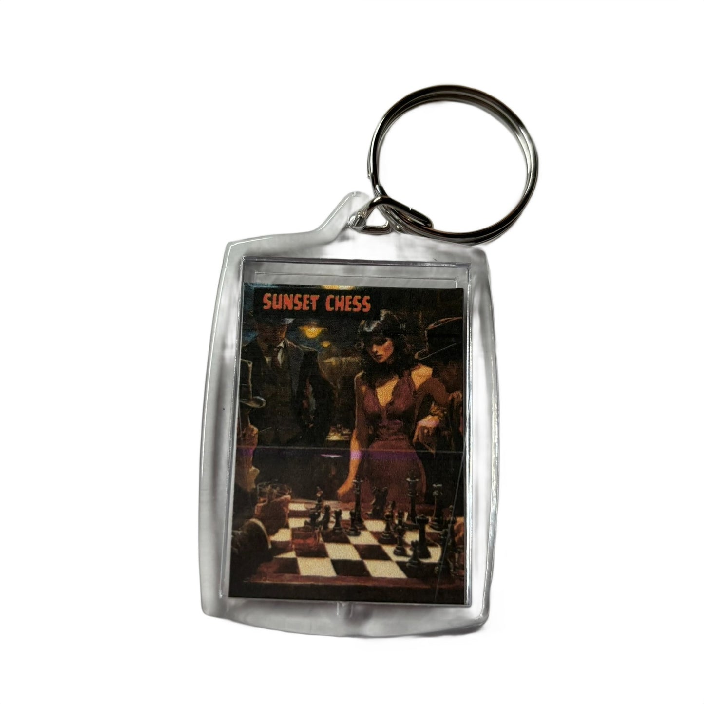 Mafia Room - Chess  Photo Keychain