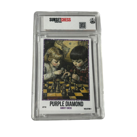 Purple Diamond Collection 1 - Premium Trading Card