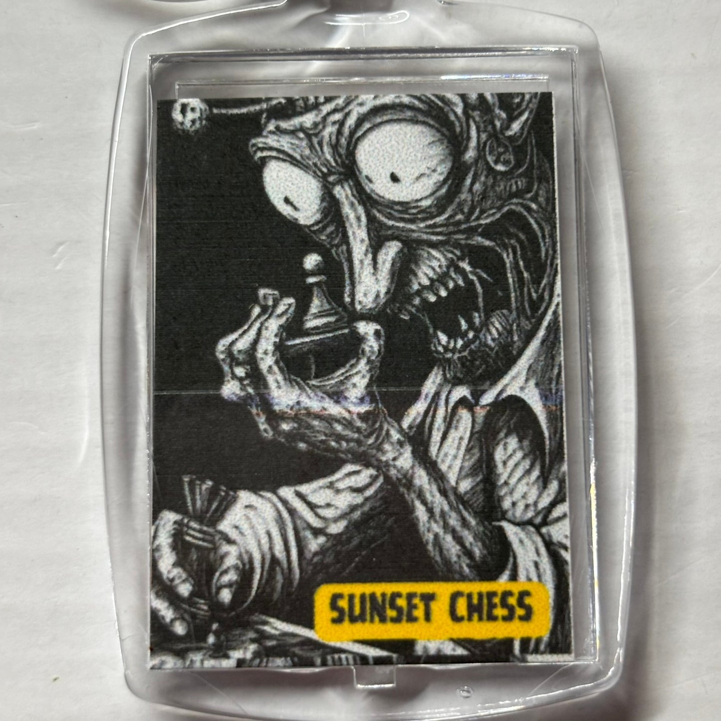 Mad Lad - Chess  Photo Keychain