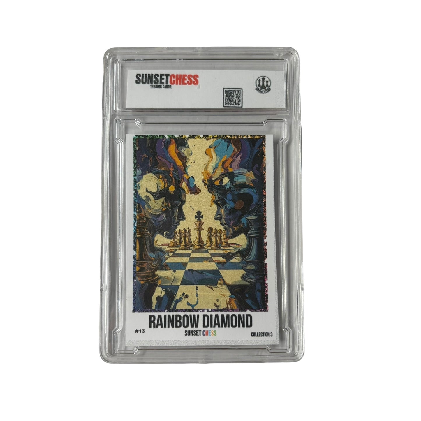 Rainbow Diamond Card #13 - Premium Trading Card