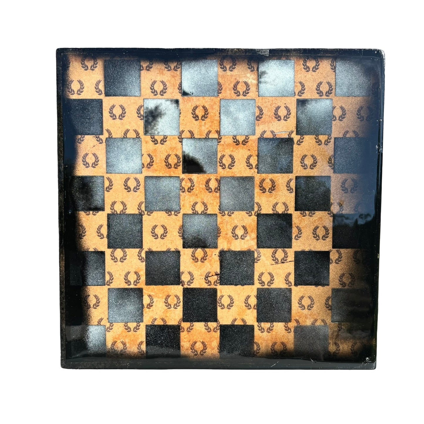 Orange Republic - Resin Coated Chess Board