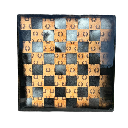 Orange Republic - Resin Coated Chess Board