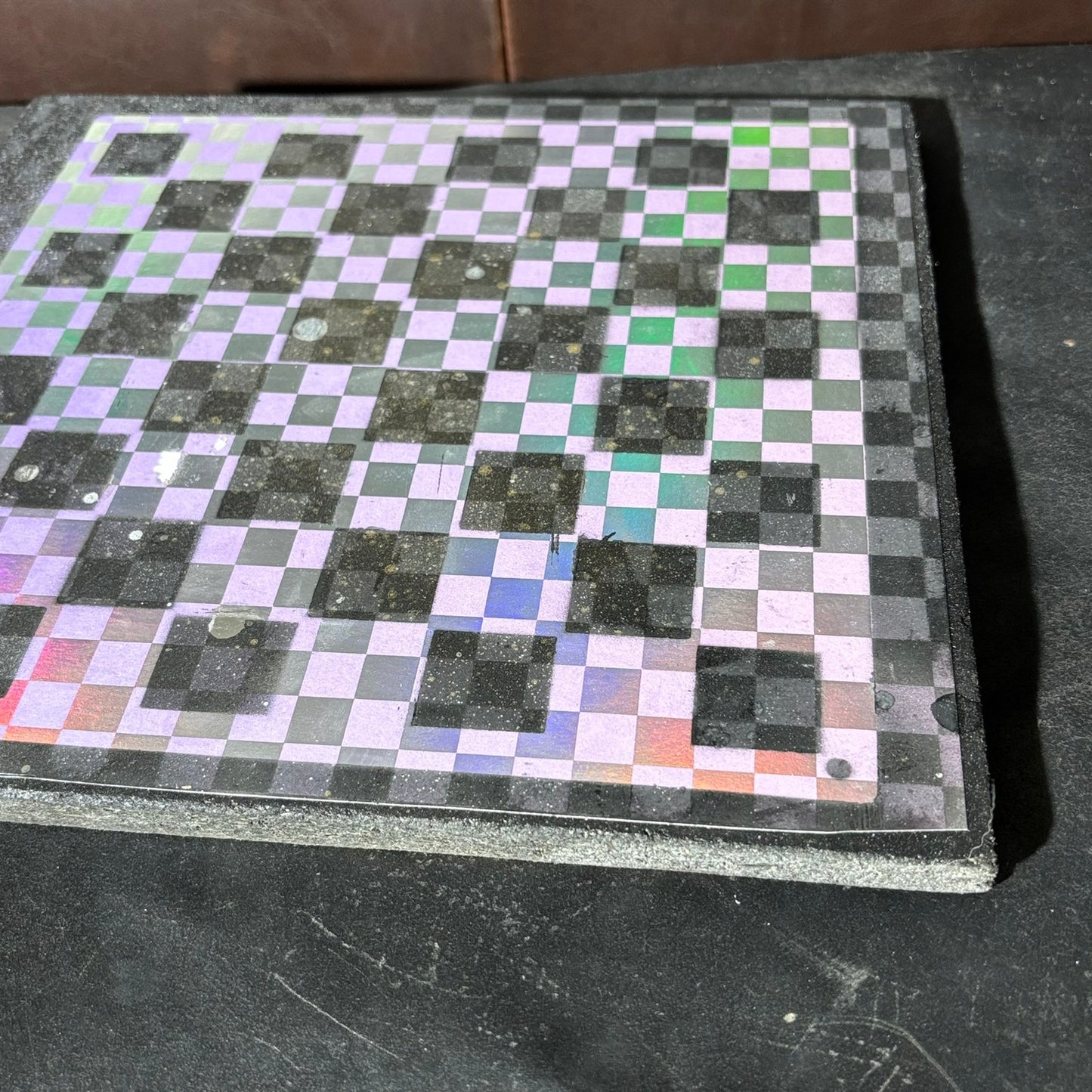 Mini Shine Squares - Scrapbook Chess Board
