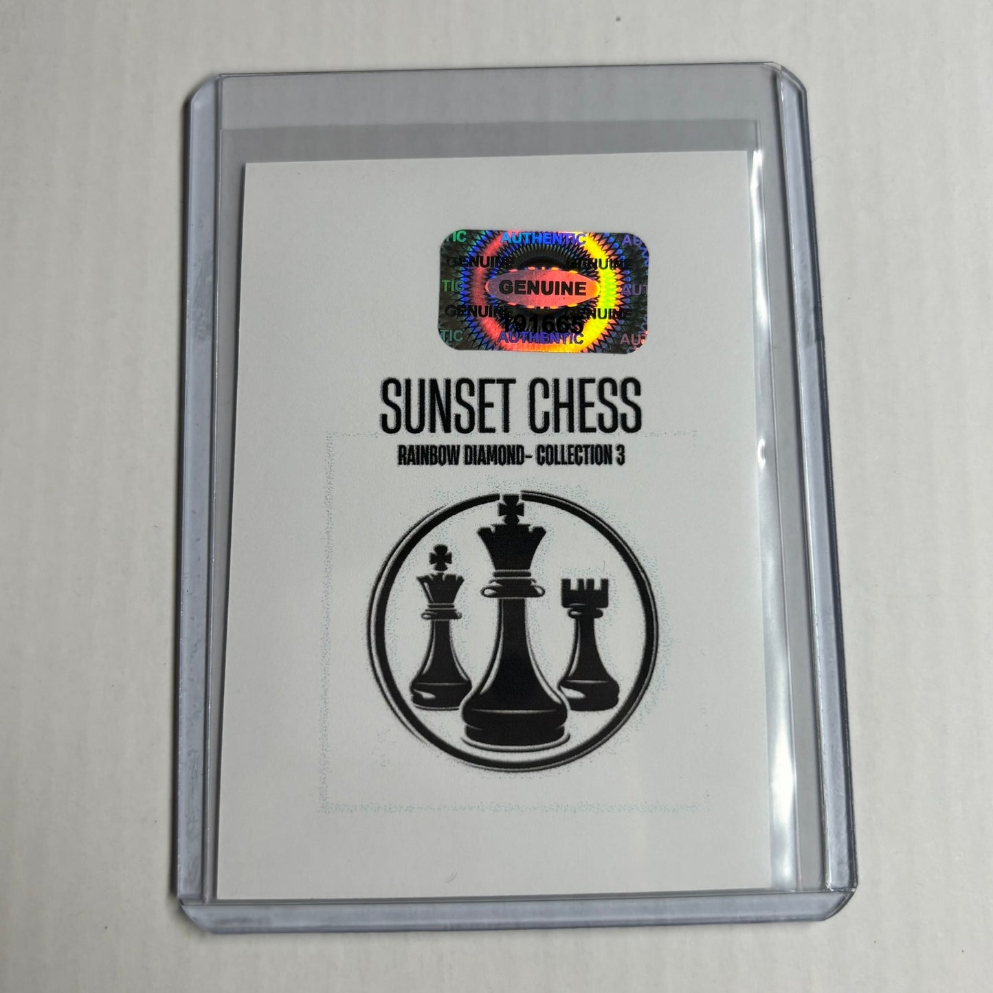 Rainbow Diamond Collection 3 Card #15 - Scrapbook Trading Card