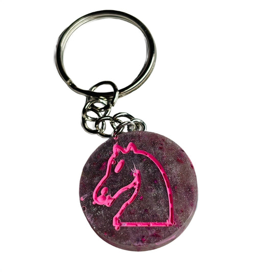 Supreme Purple Knight - Handmade Resin Keychain