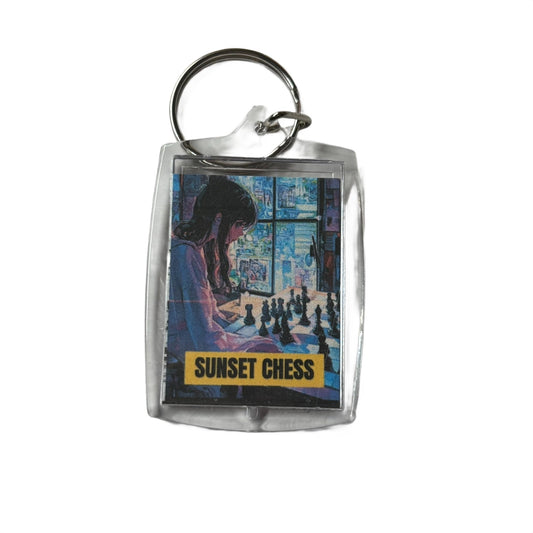 Anime View - Chess  Photo Keychain