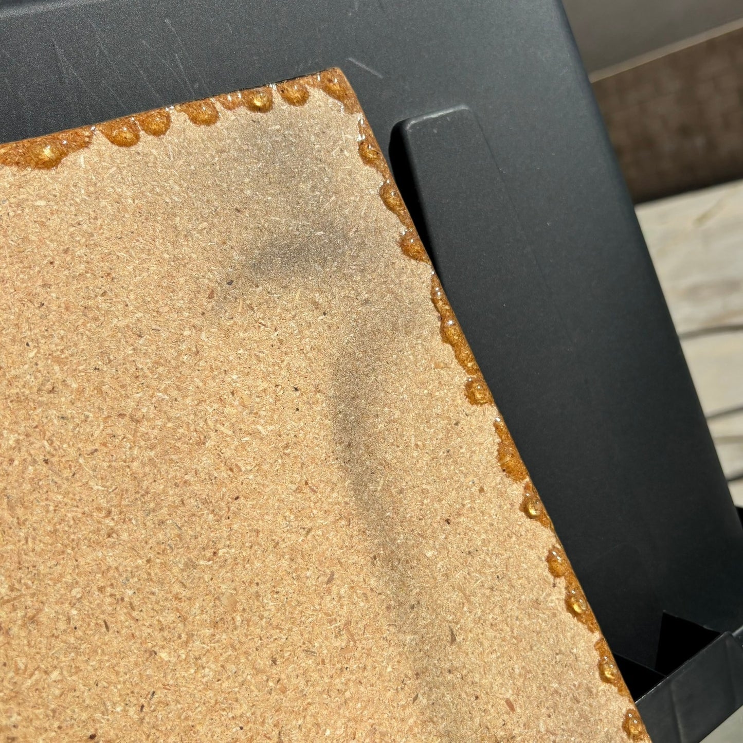 Grateful Words - Resin Coated Chess Board