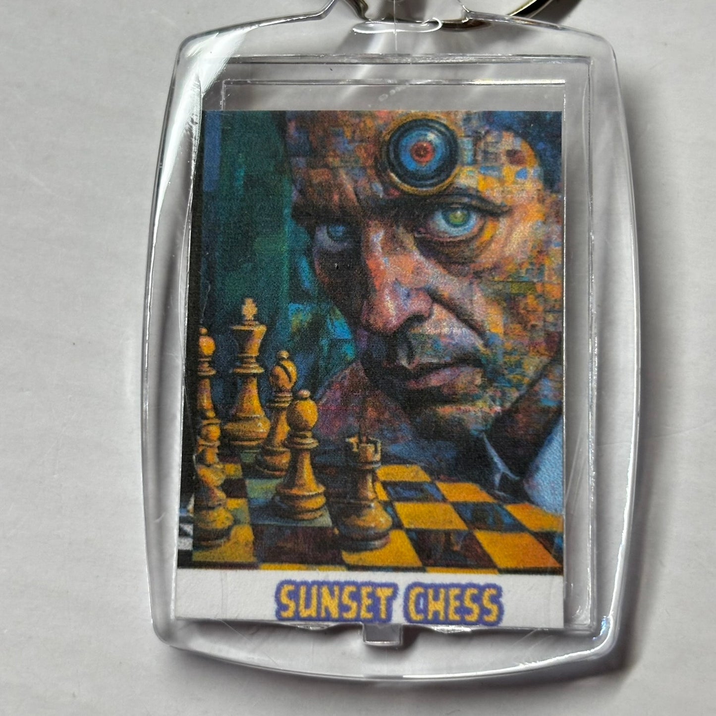 Your Movie - Chess  Photo Keychain