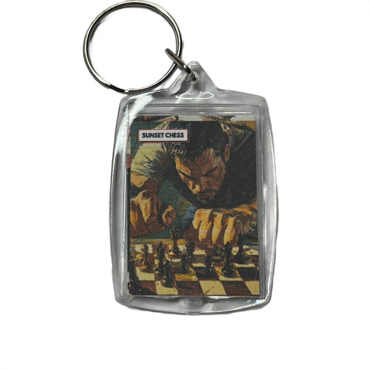 Low Down - Chess  Photo Keychain