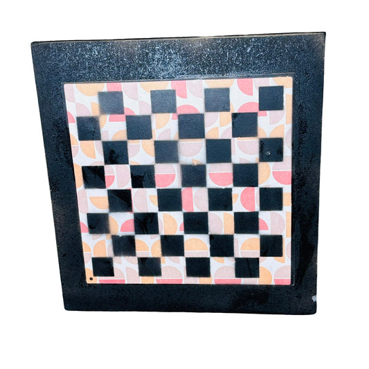 Peach Pink Simple Pattern - Large Scrapbook Chess Board