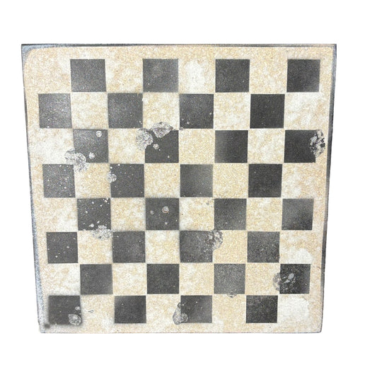 Fading White - Painted Chess Board