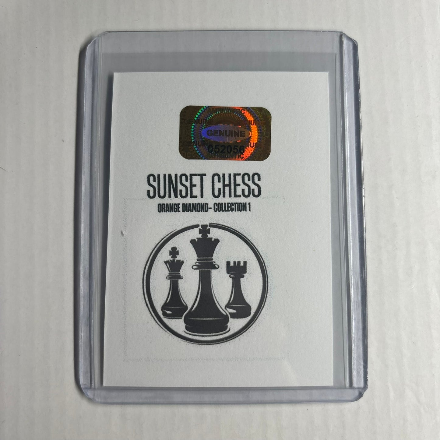 Orange Diamond Collection 1 - Trading Card