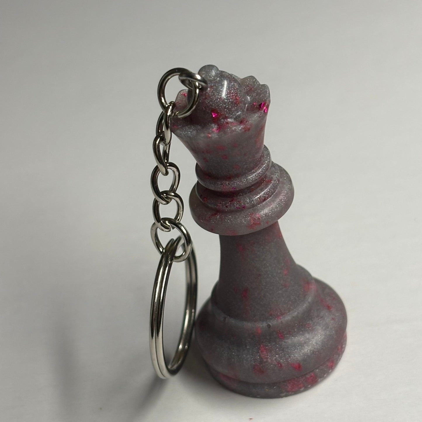 Night Purple Queen - Handmade Resin Keychain