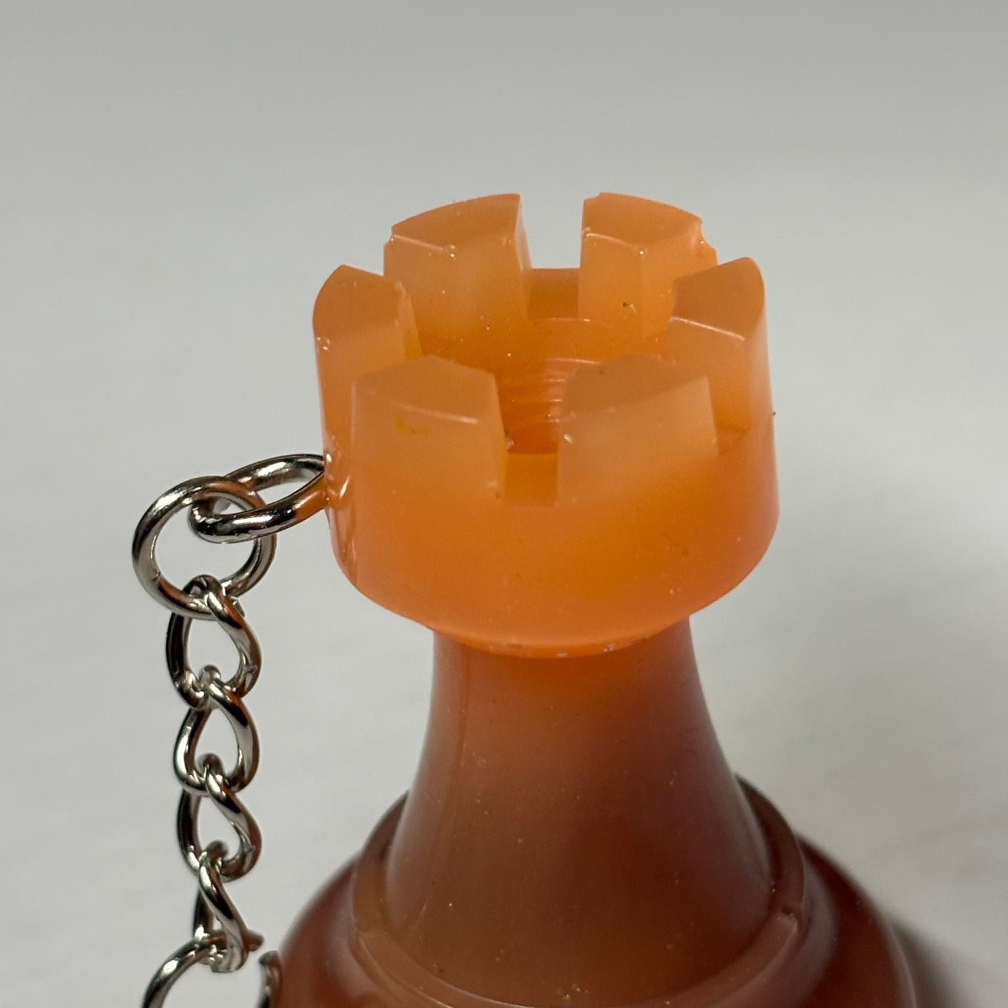 Basic Rook - Handmade Resin Keychain - Large Edition
