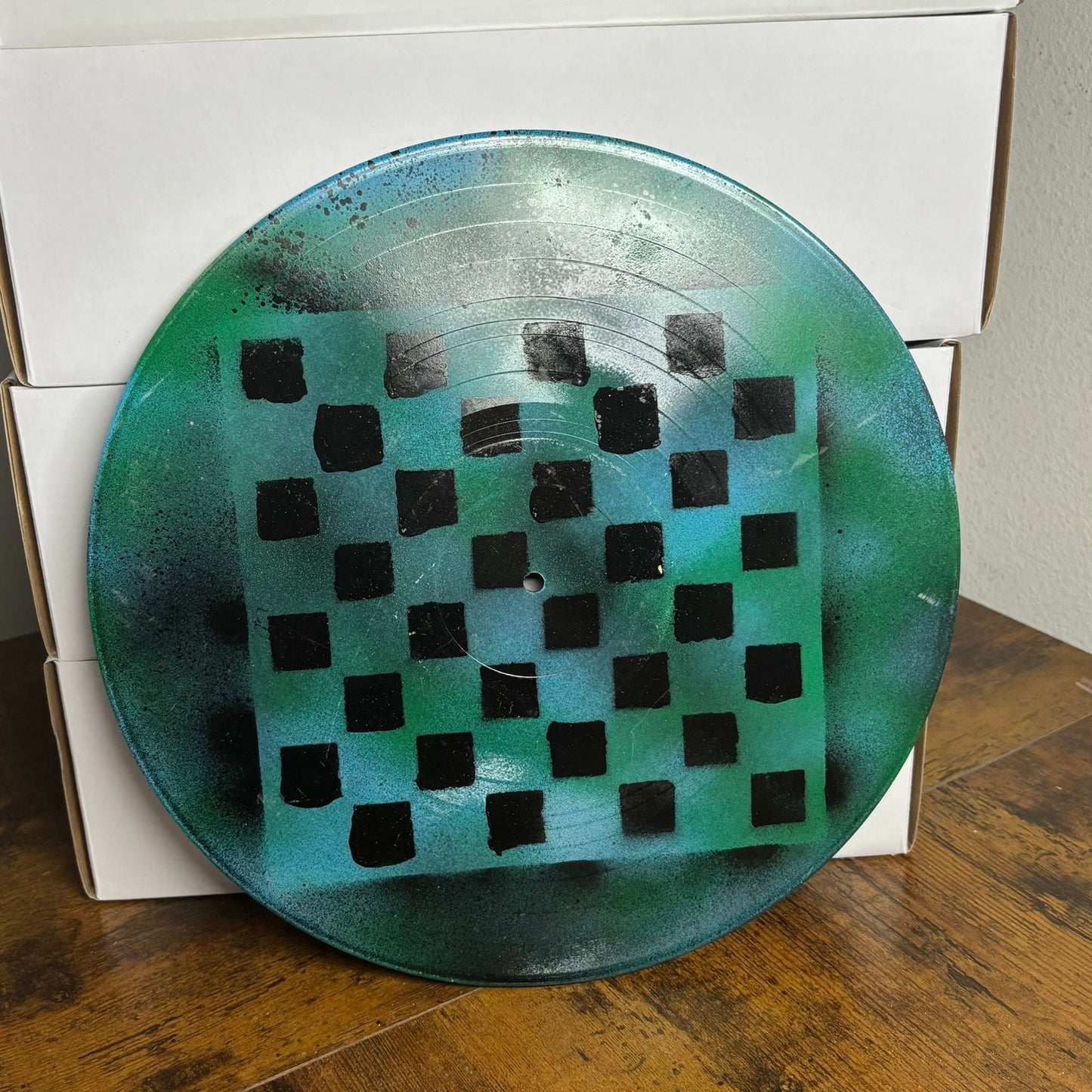 Forest Green - Vinyl Chess Board