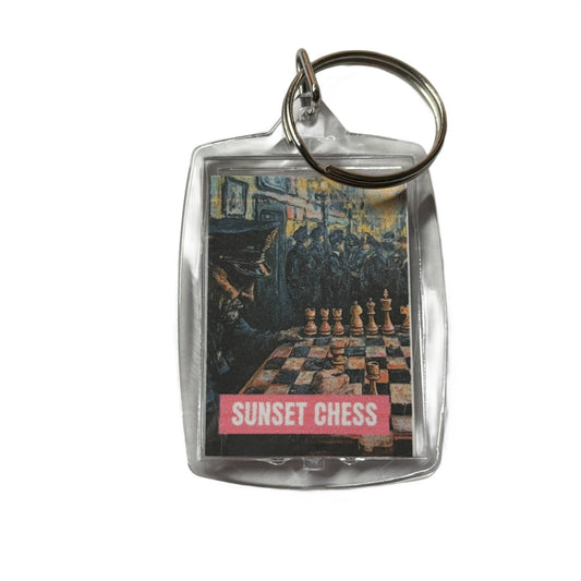 On Duty - Chess  Photo Keychain