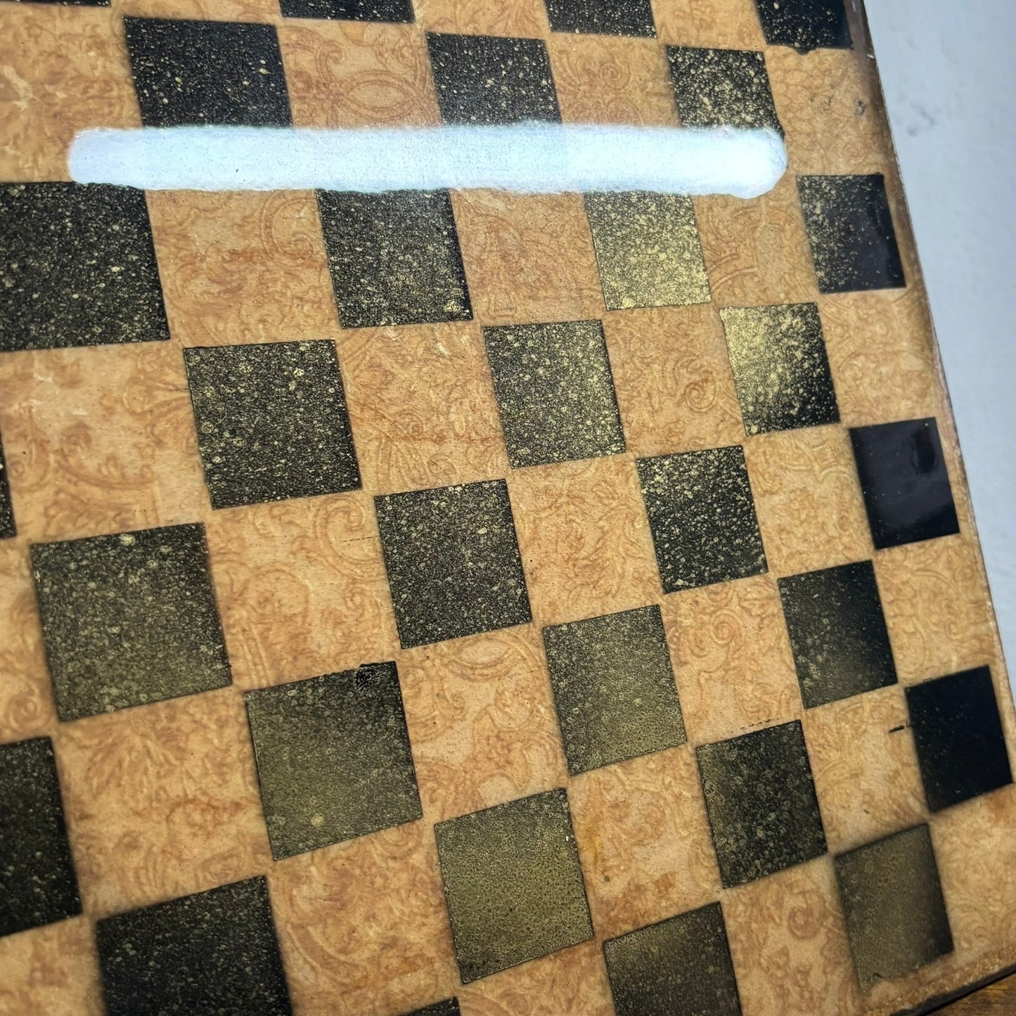 Classic Yellow - Resin Coated Chess Board