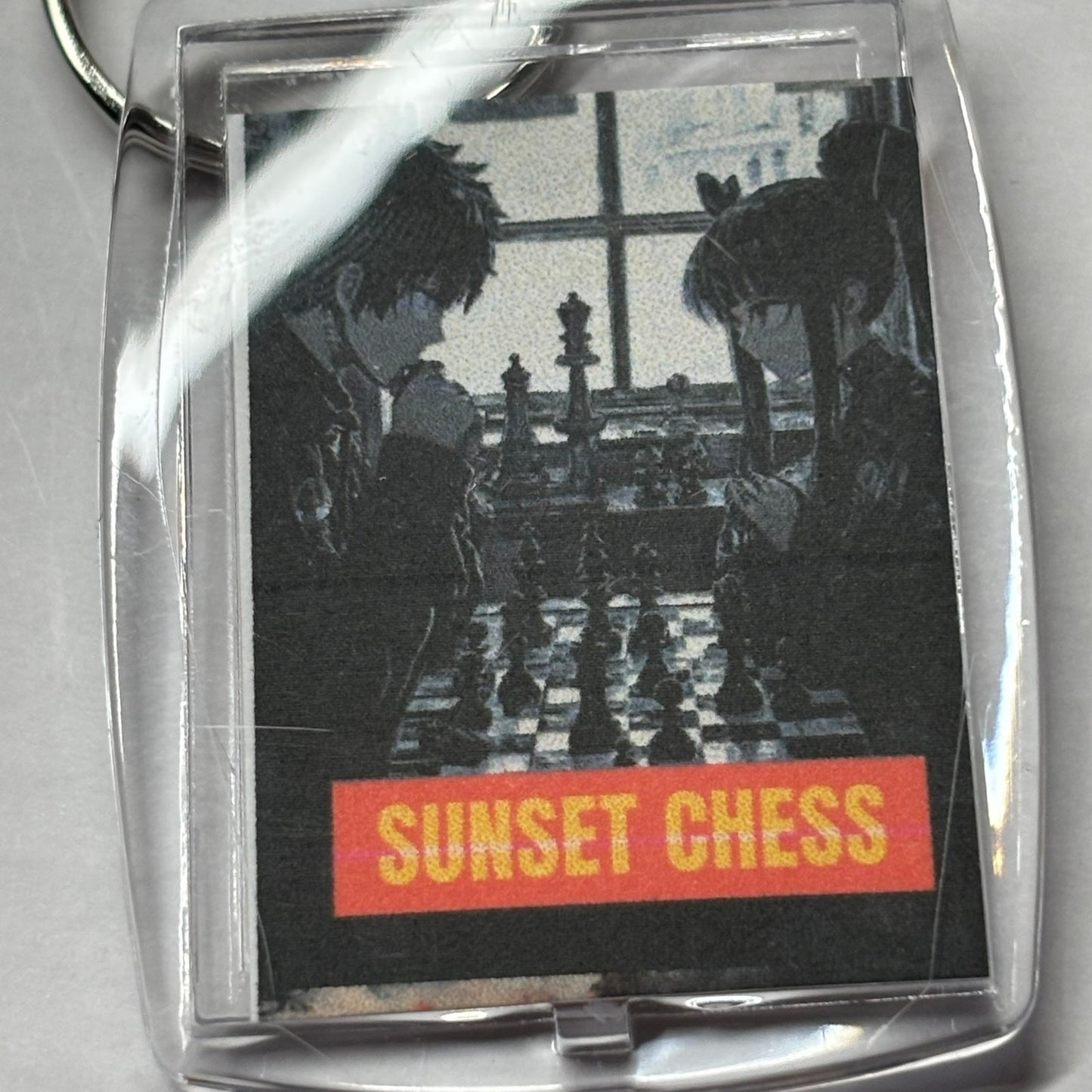 Youth Battle - Chess  Photo Keychain