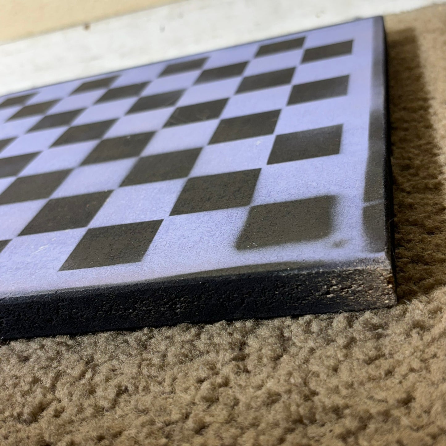 Light Purple - Painted Chess Board