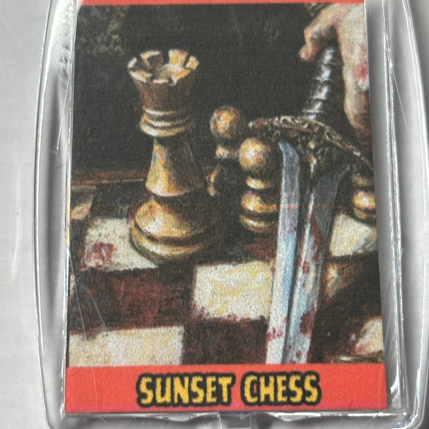 Swordsman - Chess  Photo Keychain