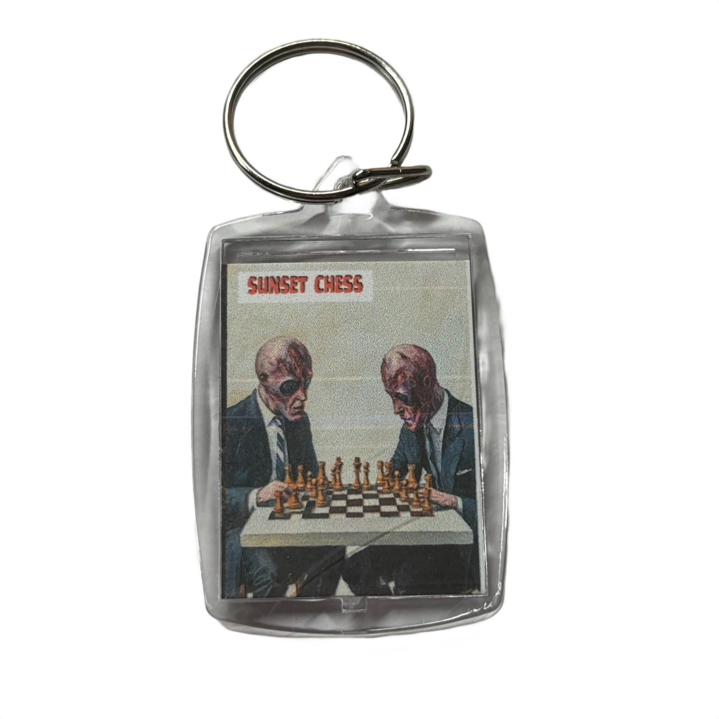 Skin Face - Chess  Photo Keychain