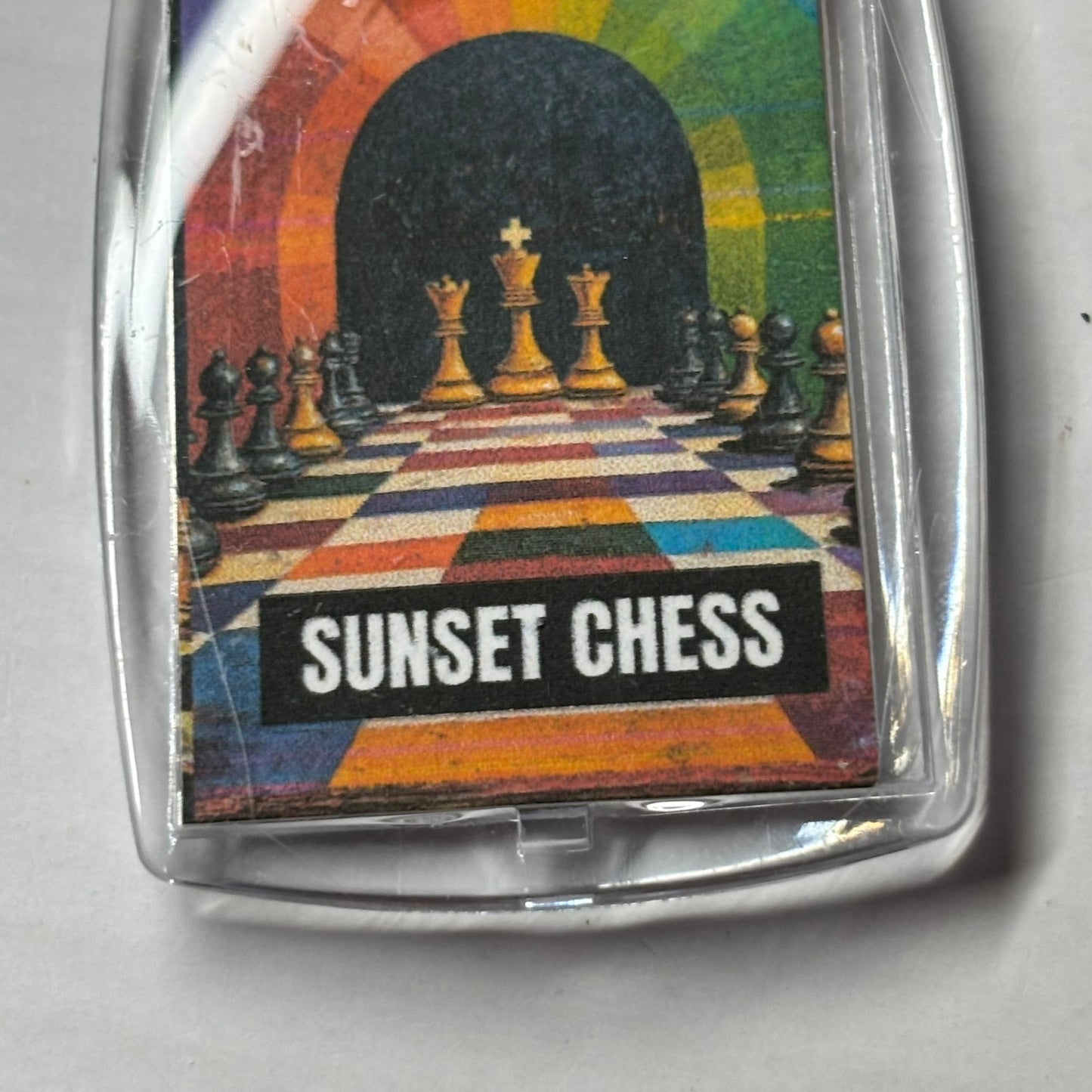 Chess Hall - Chess  Photo Keychain