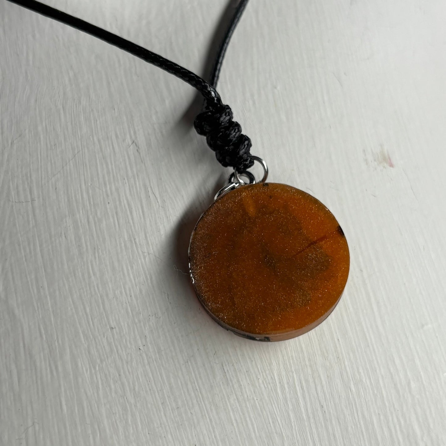 Coffee Knight - Handmade Resin Chess Necklace