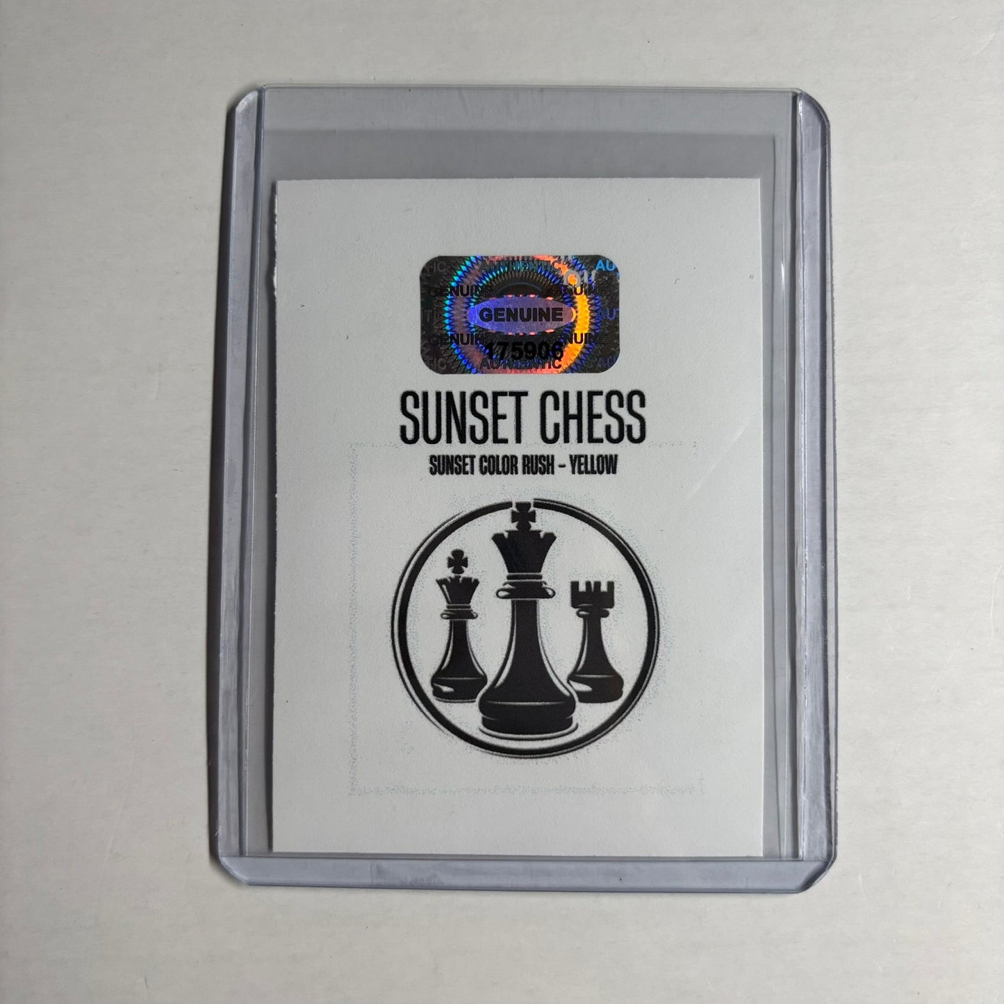 Yellow Collection - Trading Card