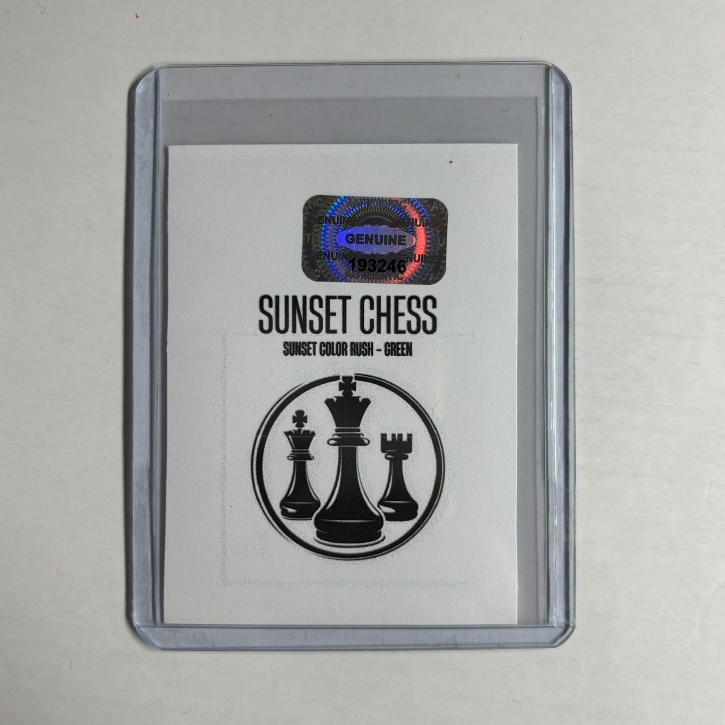 Green Collection - Trading Card