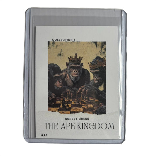 The Ape Kingdom Collection 1 Card #26 - Scrapbook Trading Card