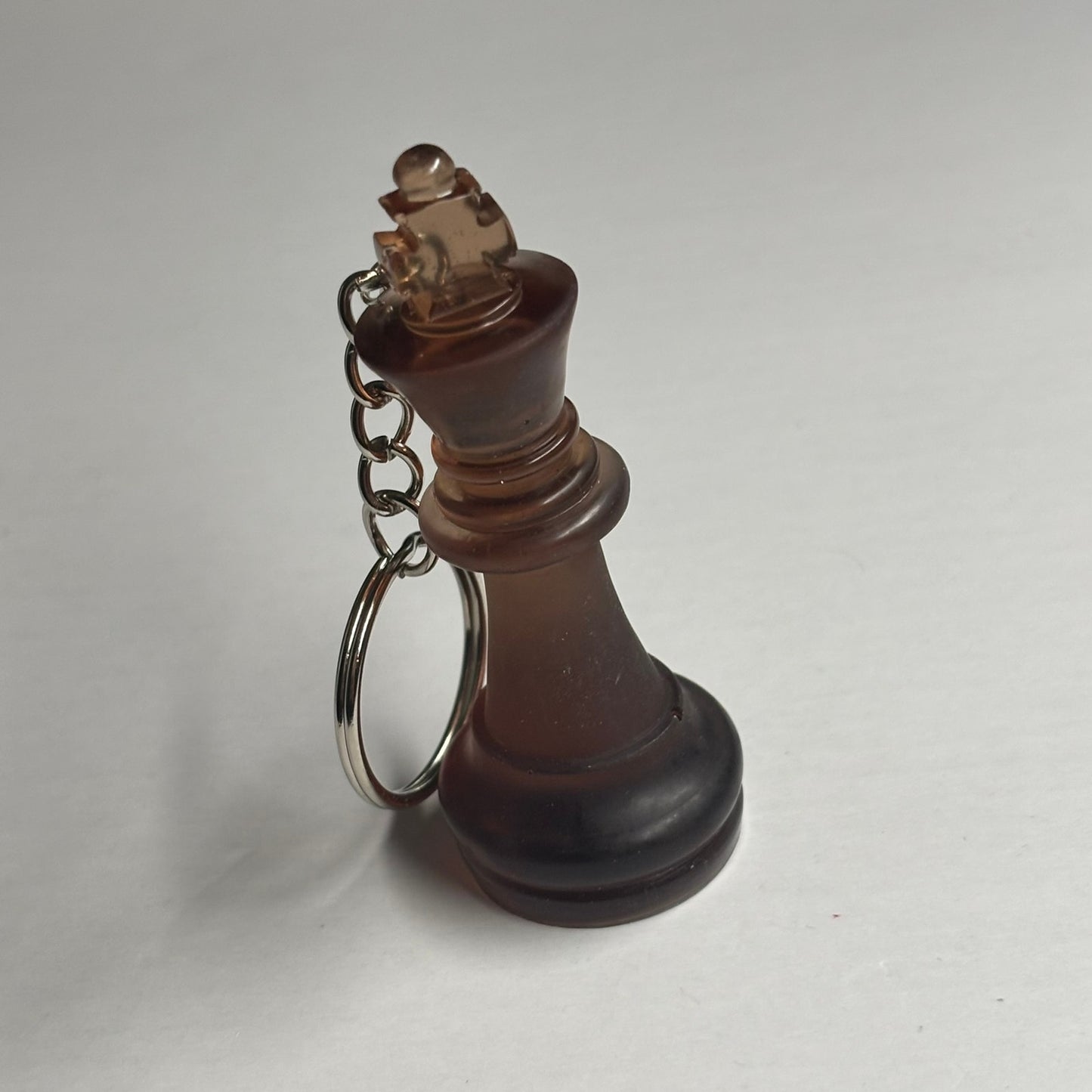 Coffee Brown King - Handmade Resin Keychain