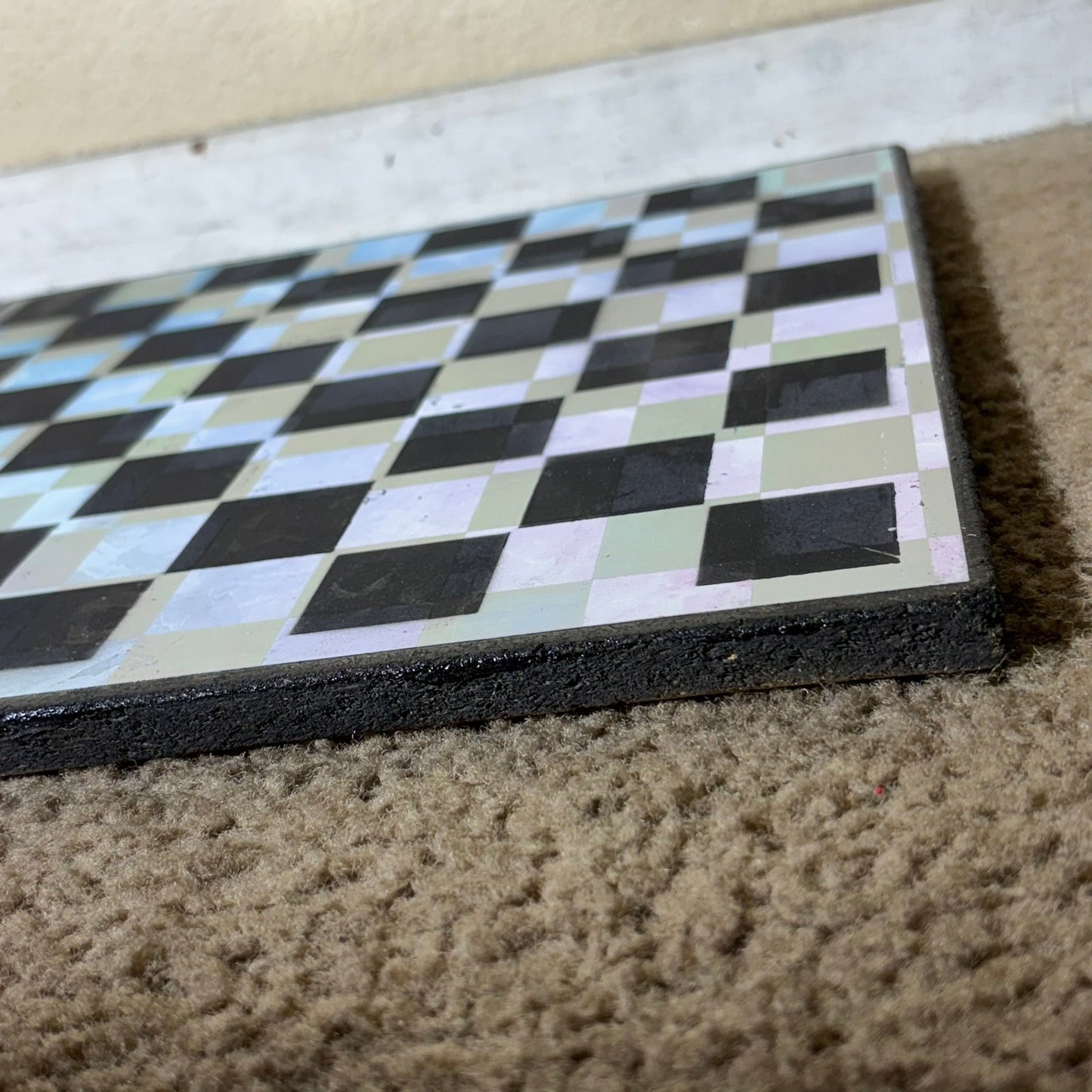 Shine Squares - Scrapbook Chess Board