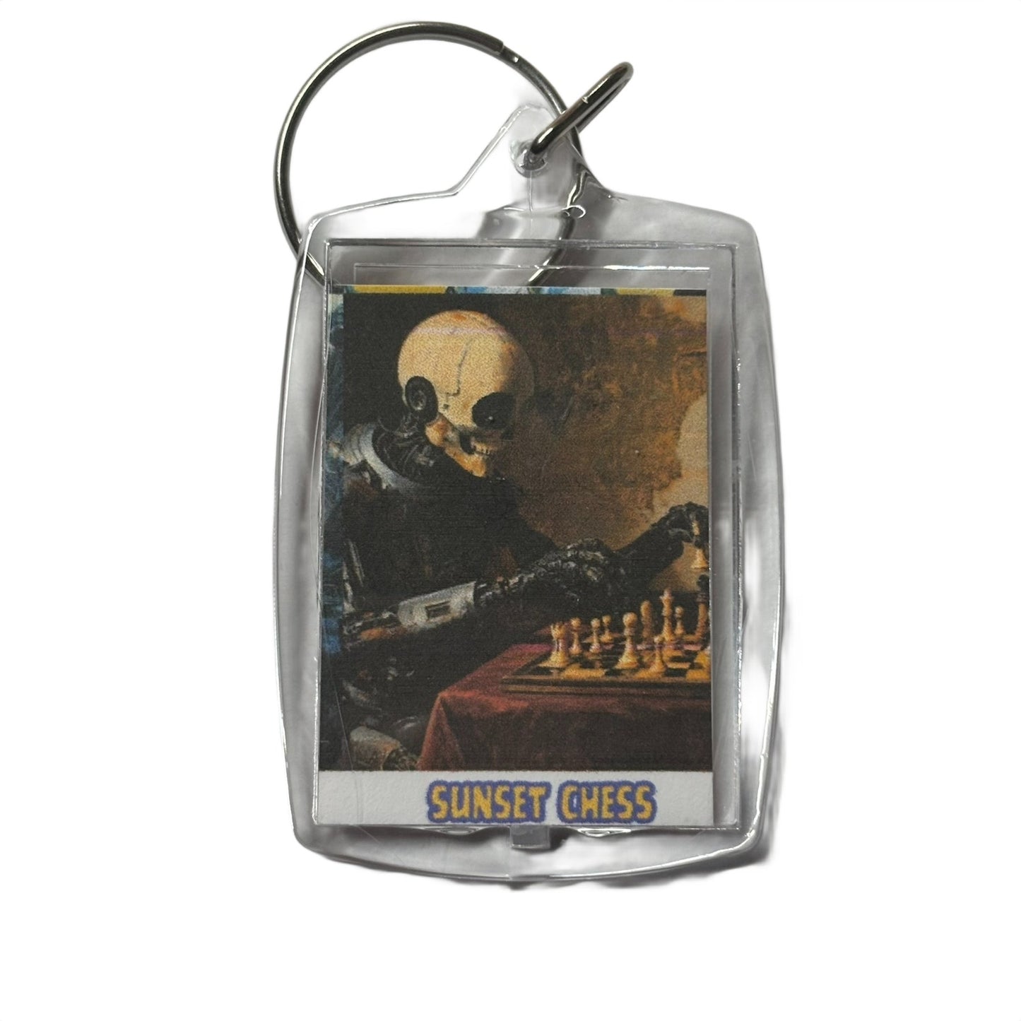 Mr. Sneeza - Chess  Photo Keychain
