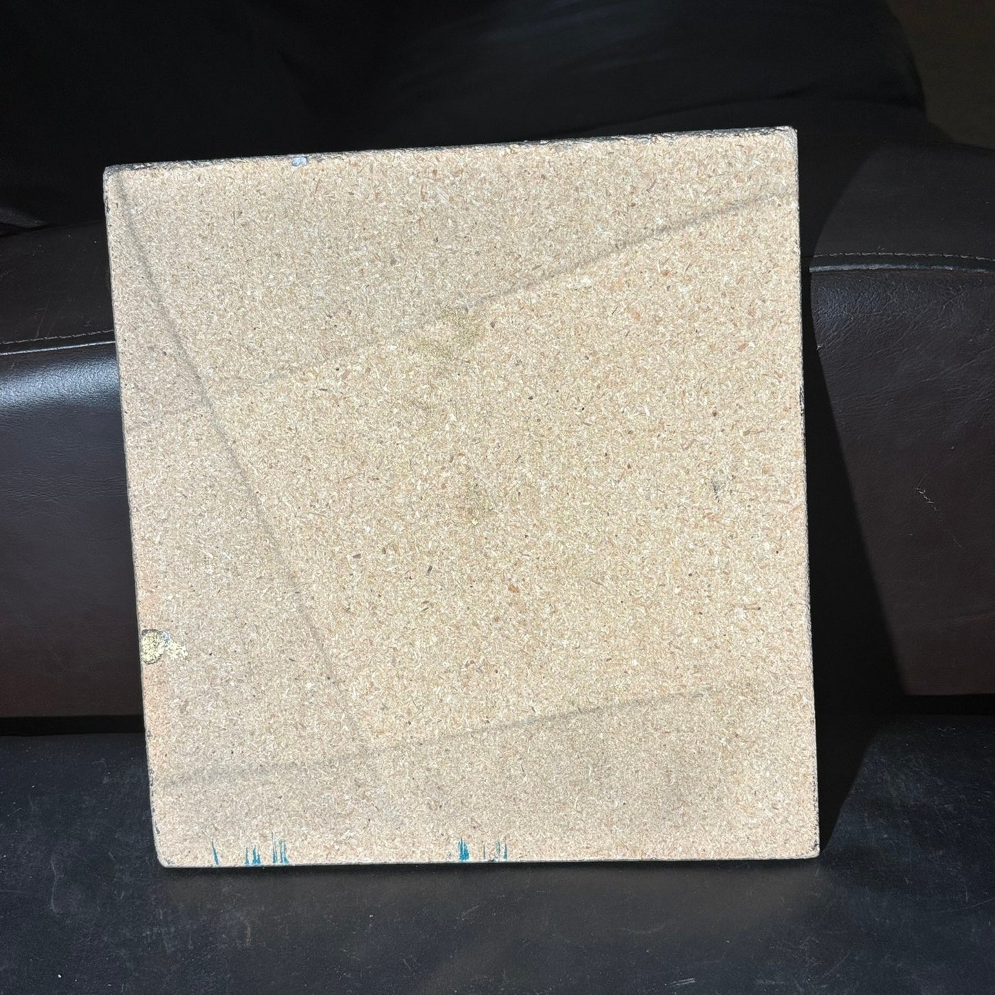 Deep Blue Flowers - Scrapbook Chess Board