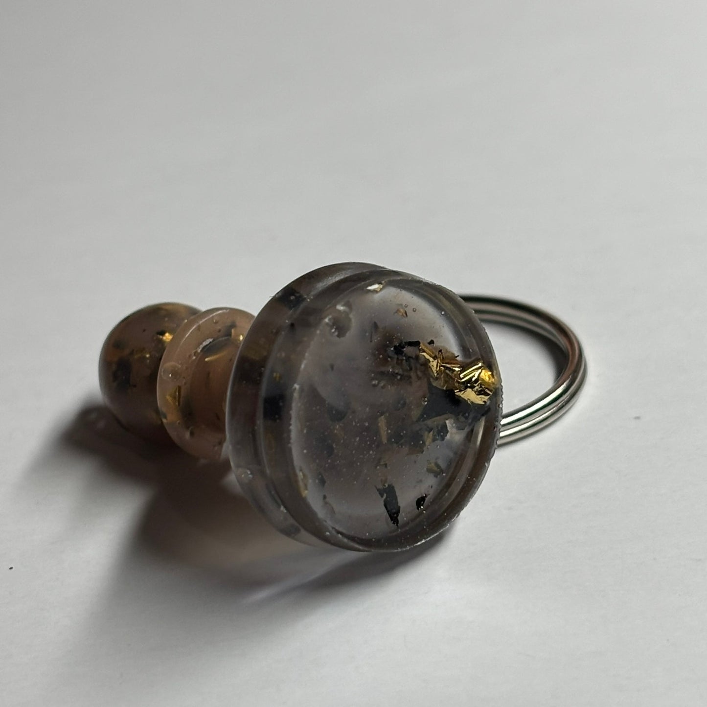 Classic Brown Pawn - Handmade Resin Keychain