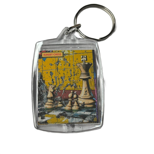 Vintage Chess - Chess  Photo Keychain