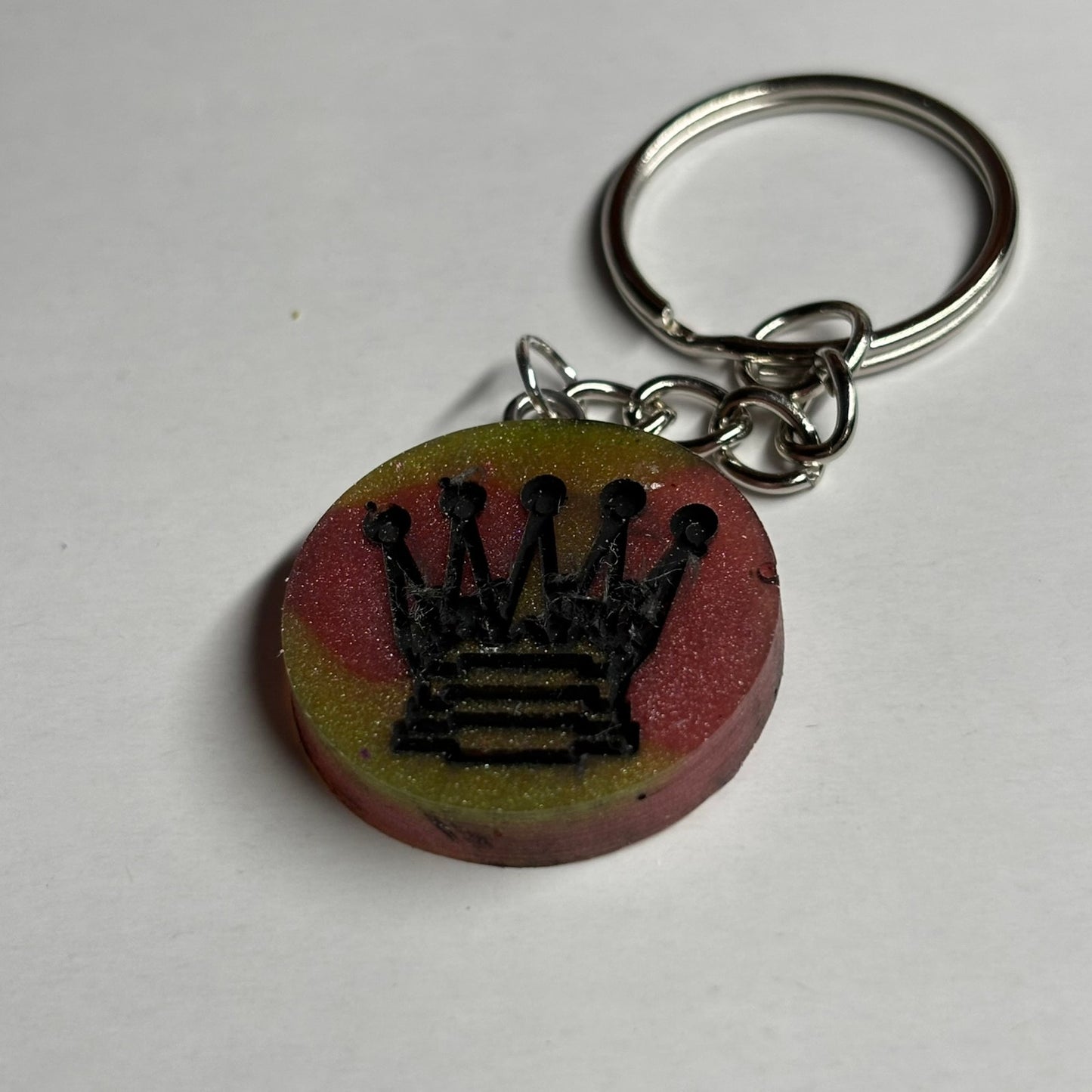 Color Mix Queen - Handmade Resin Keychain