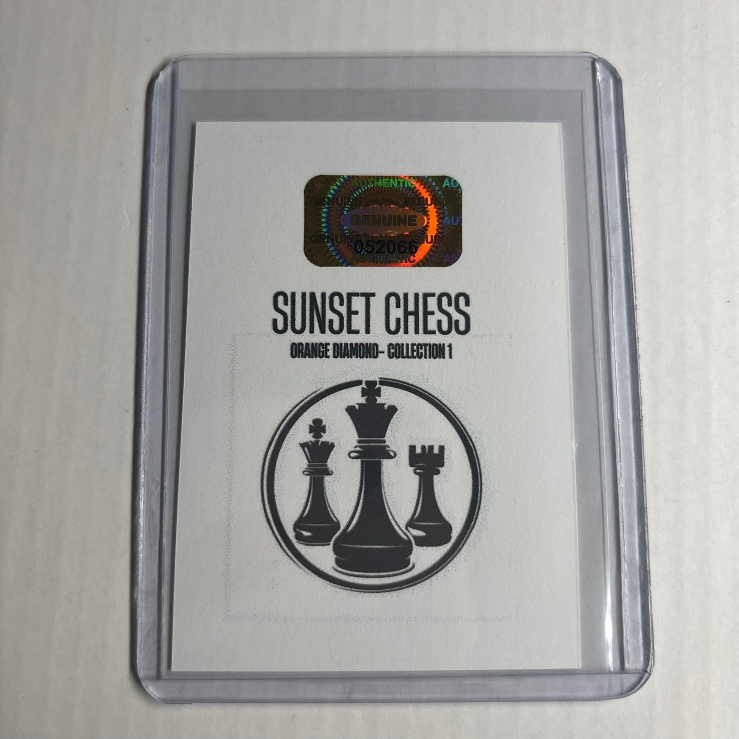 Orange Diamond Collection 1 - Trading Card