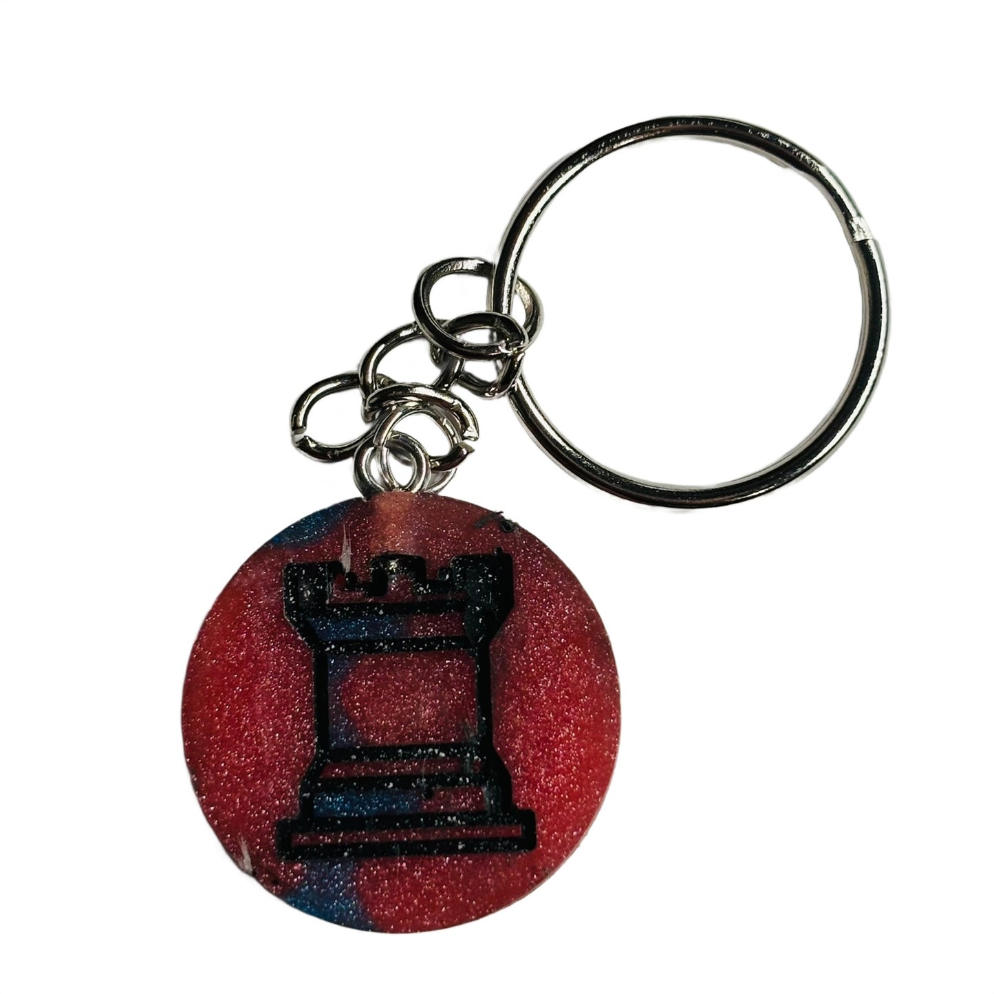 The Mixed Rook - Handmade Resin Keychain