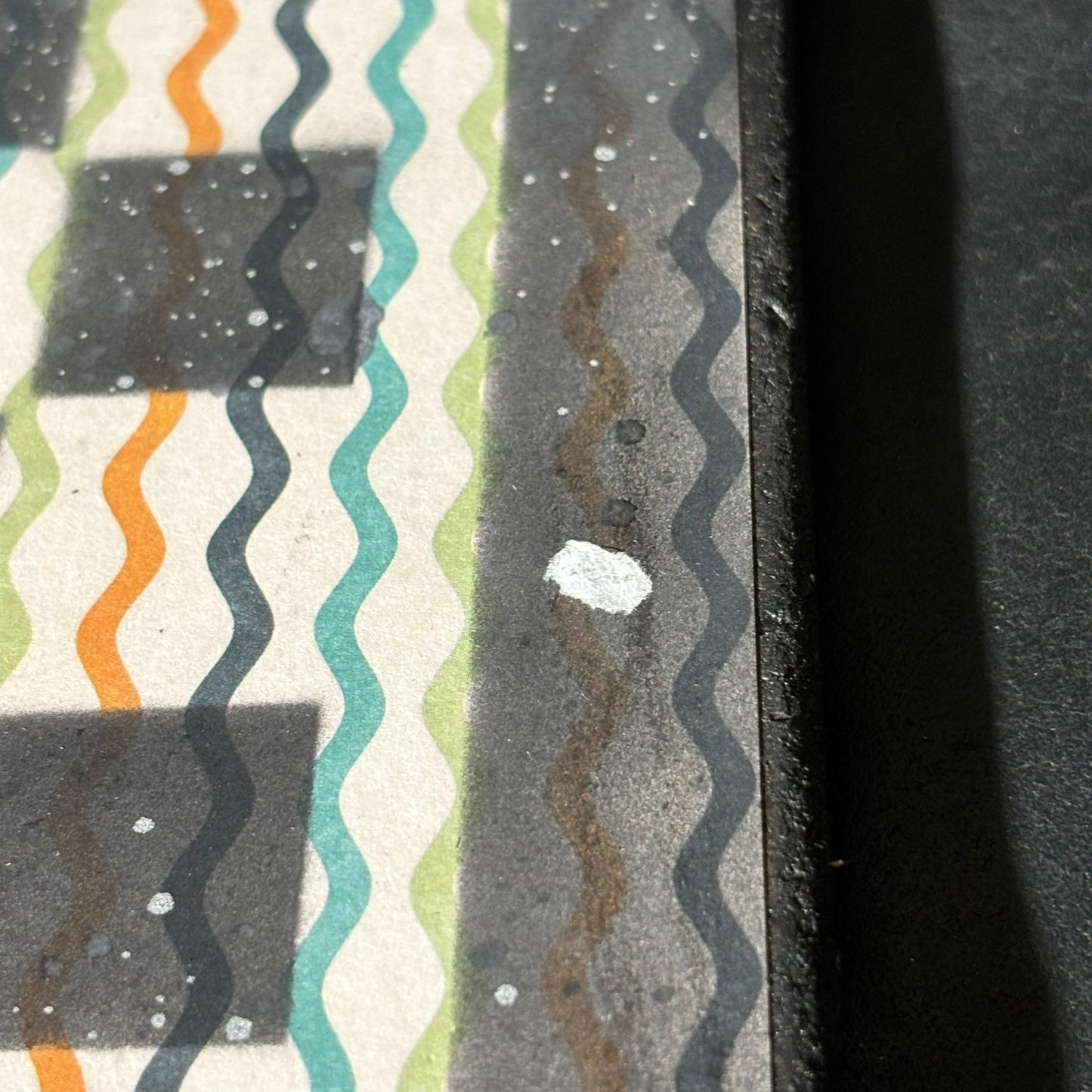 Good Vibes Pattern - Scrapbook Chess Board