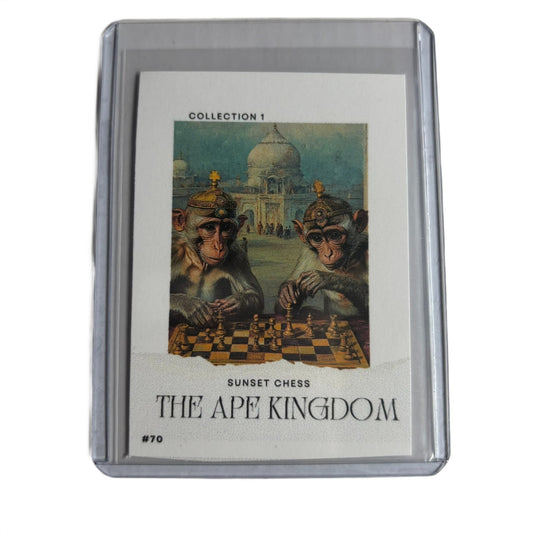 The Ape Kingdom Collection 1 Card #70 - Scrapbook Trading Card