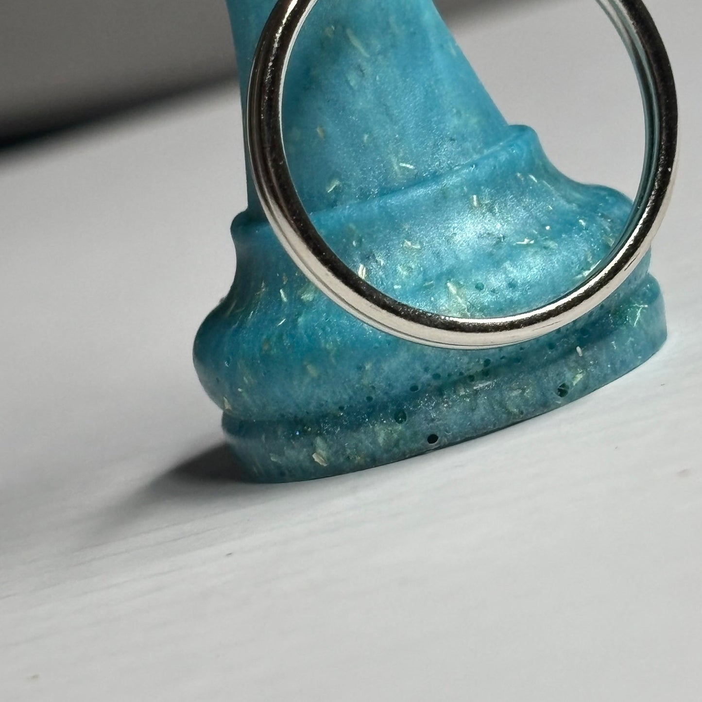 Blue King - Handmade Resin Keychain