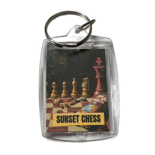 Stack Up - Chess  Photo Keychain