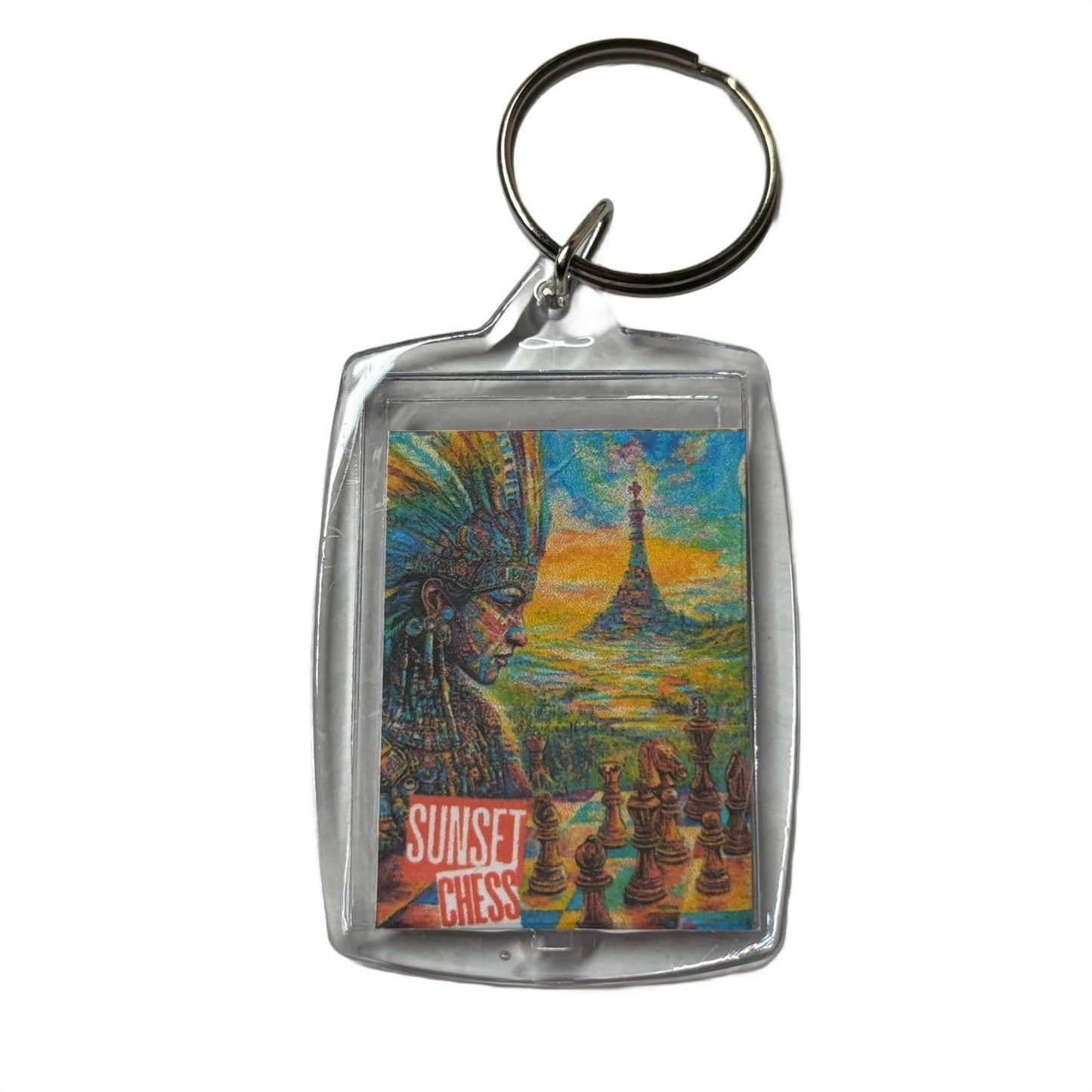 Ancient - Chess  Photo Keychain