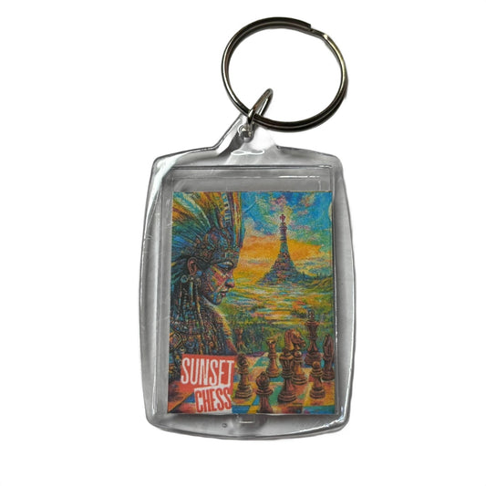 Ancient - Chess  Photo Keychain
