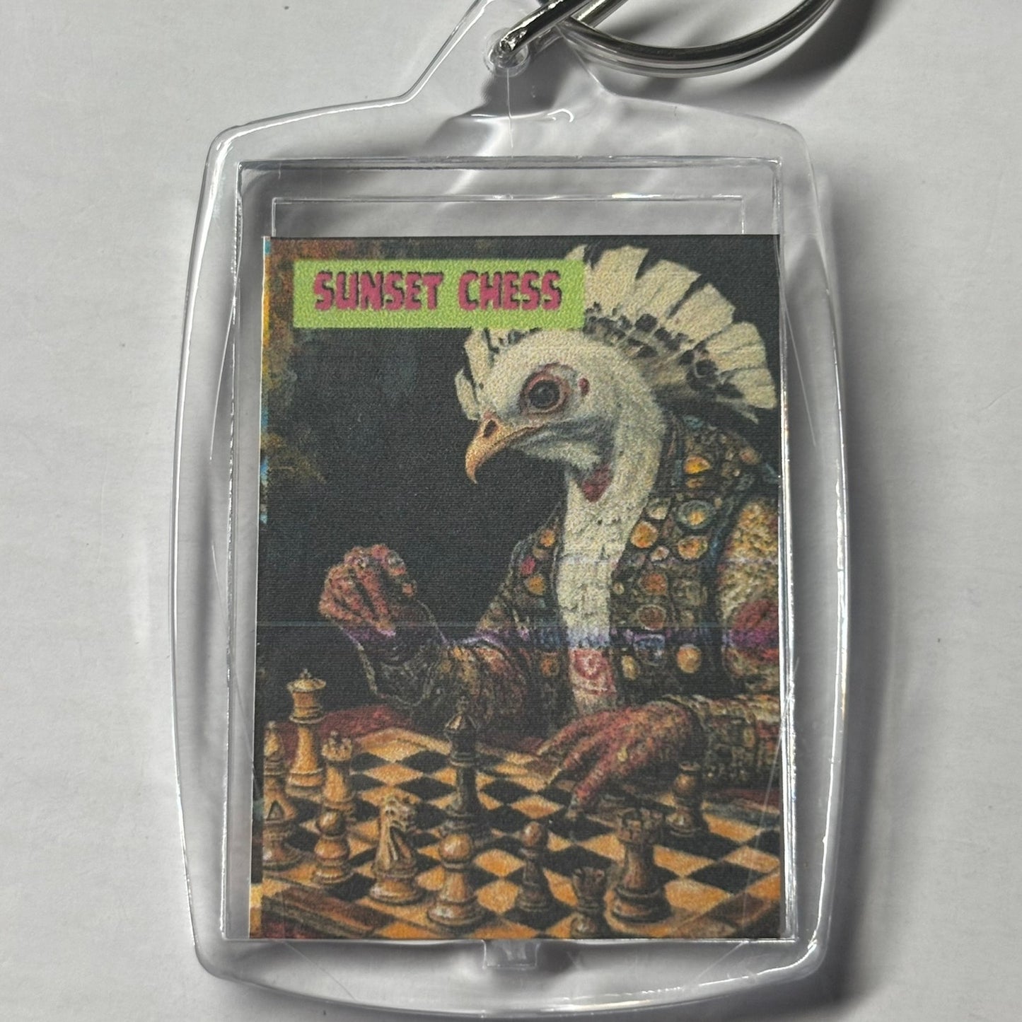 Turkey - Chess  Photo Keychain