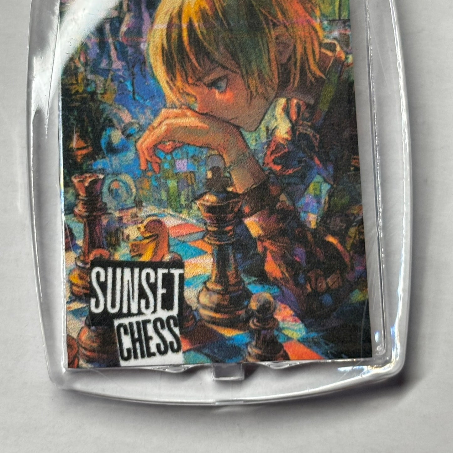 Cool Boy - Chess  Photo Keychain