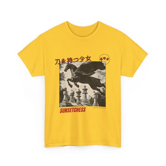 The Flying Knight - Yellow Chess T Shirt