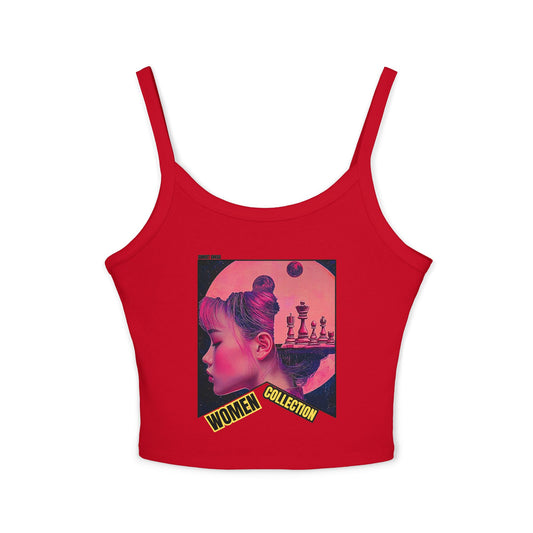 Japanese Chess Delusion - Women's Red Tank Top