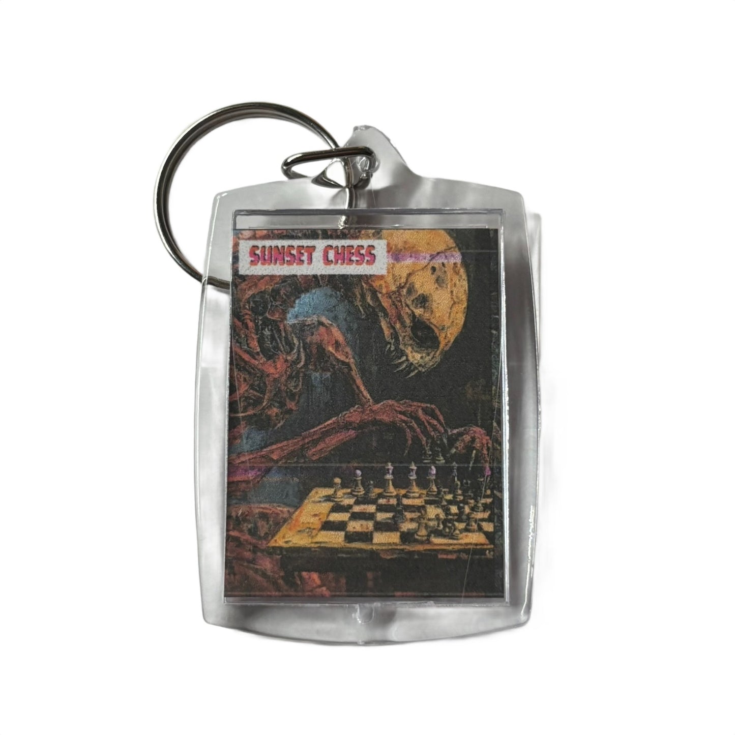 Sci Fi Creature - Chess  Photo Keychain